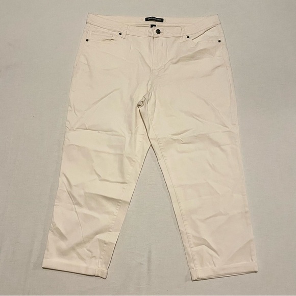 Calvin Klein Jeans Cropped Jeans Womens Size 16 - Picture 1 of 16